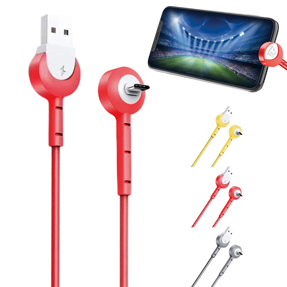 Mobile Phone Special Support Holder Line Type-C USB  Colorful Mobile Data Line Dropshipping