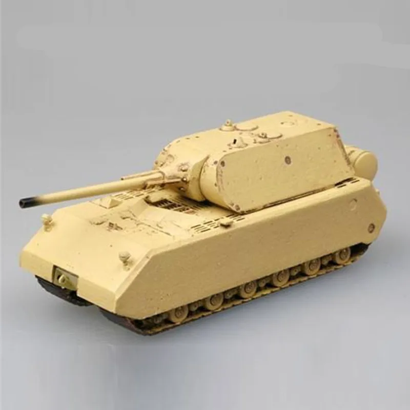 Модель автомобиля с высокой имитацией 1:72 немецкой армейской мыши тяжелый бак из