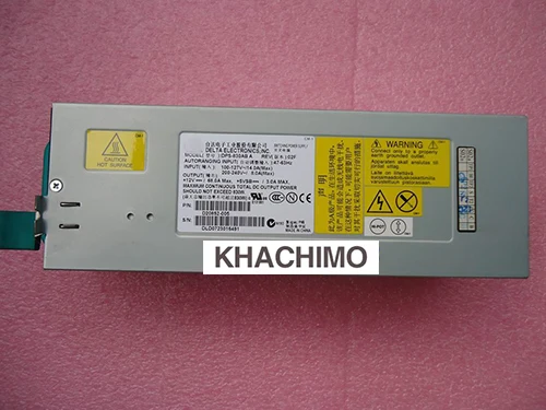 Для оригинального DPS-830AB A D20852-005 830W Горячий заменяемый блок питания для сервера |