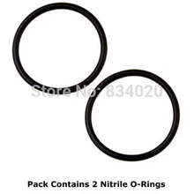 2pcs-Water упорная резиновая 0,6 мм уплотнительное кольцо-уплотнитель кольцо часы детали уплотнительного кольца(12-30 мм