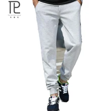 Весенние новые мужские брюки повседневные уличные брюки черные Пантеры Джоггеры мужские чистый цвет, для отдыха брюки мужские шаровары