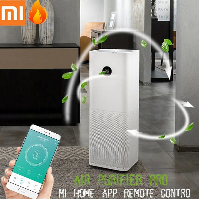  Original 1 Air Purifier Pro OLED Screen Wireless Smartphone APP Control Home Air Cleaning Intellige