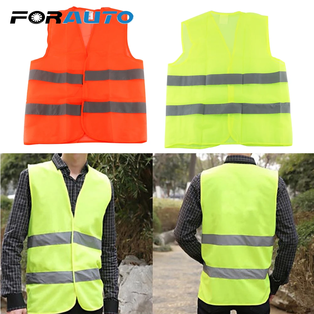 

Safety Vest Car Reflective Vest Reflective Belt High Visibility Neon for Outdoor Sports Running Cycling Emergency Car Repair