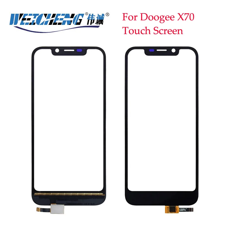 Новый оригинальный сенсорный экран Для Doogee X70 стеклянная панель для doogee x70