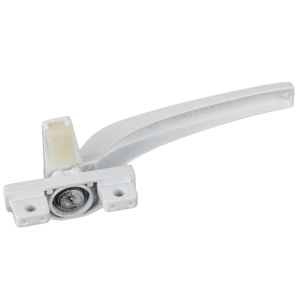 White Classic Zinc Alloy Right Hand Side Lock Handle Safety Casement ...