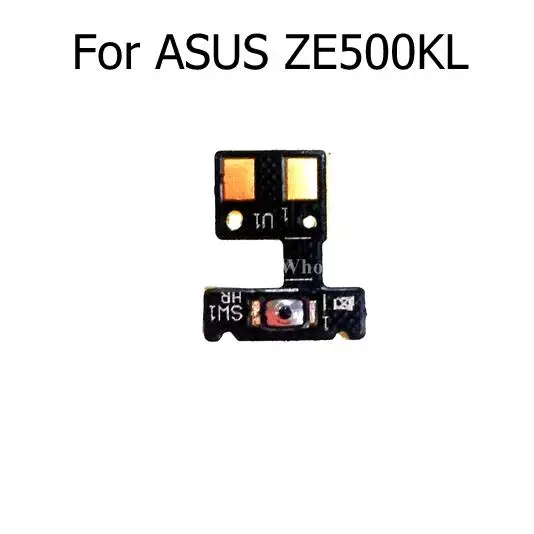 Geunine Кнопка питания гибкий кабель для Asus лазер Zenfone ze500KL ze550kl ze551kl ze600kl ze601kl блокировка экрана и включение выключения клавиатуры - Цвет: ZE500KL