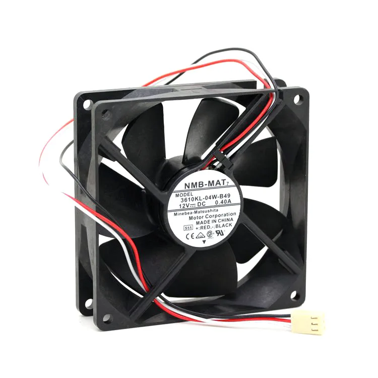 Двухшаровой вентилятор охлаждения для NMB 3610KL 04W B49 90*90*25 мм 9225 12 в 9 см А|cooling fan|cooling fan