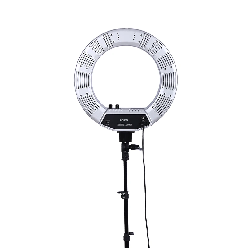 

18 inch Silver PHOTO VIDEO LED RING LIGHT KIT STAND SMARTPHONE ADAPTER