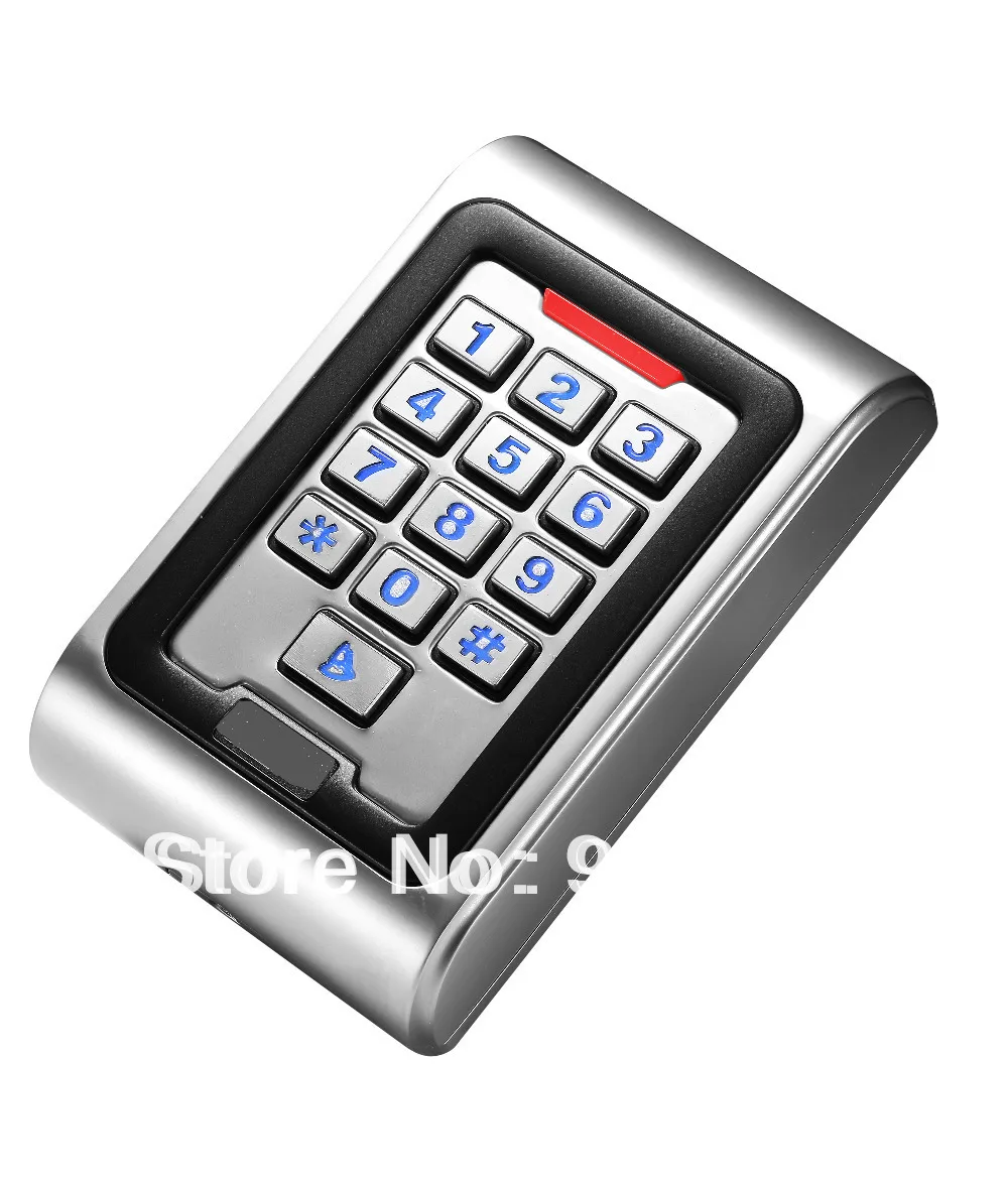 

Brand New 125Khz RFID IP68 Waterproof Anti-Vandal Metal Access Control Keypad