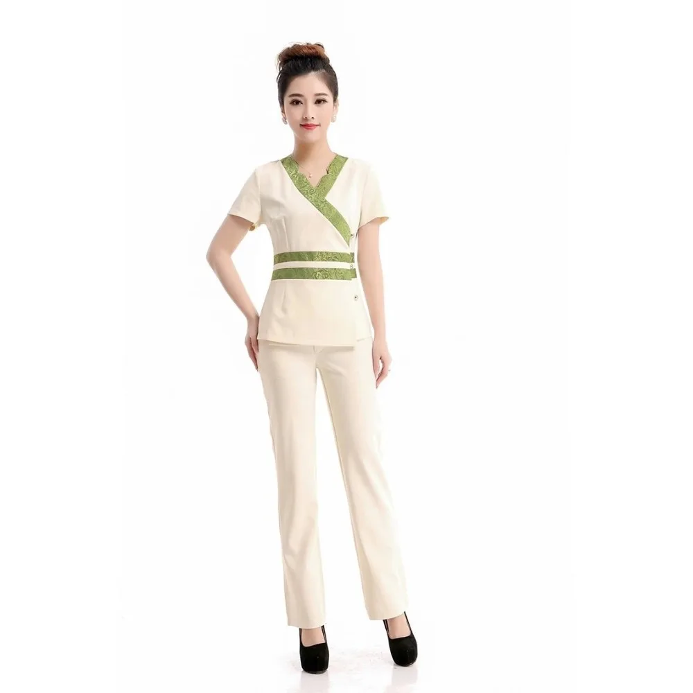 2015 New summer style Dental Clinic nurse uniforms female medical