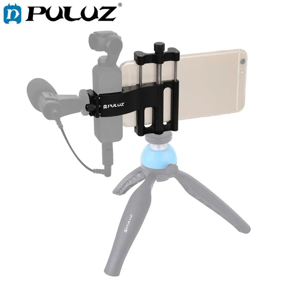 

PULUZ Multifunction Aluminum Alloy Smartphone Fixing Clamp Expansion Holder Mount Bracket for DJI OSMO Pocket Camera Accessories