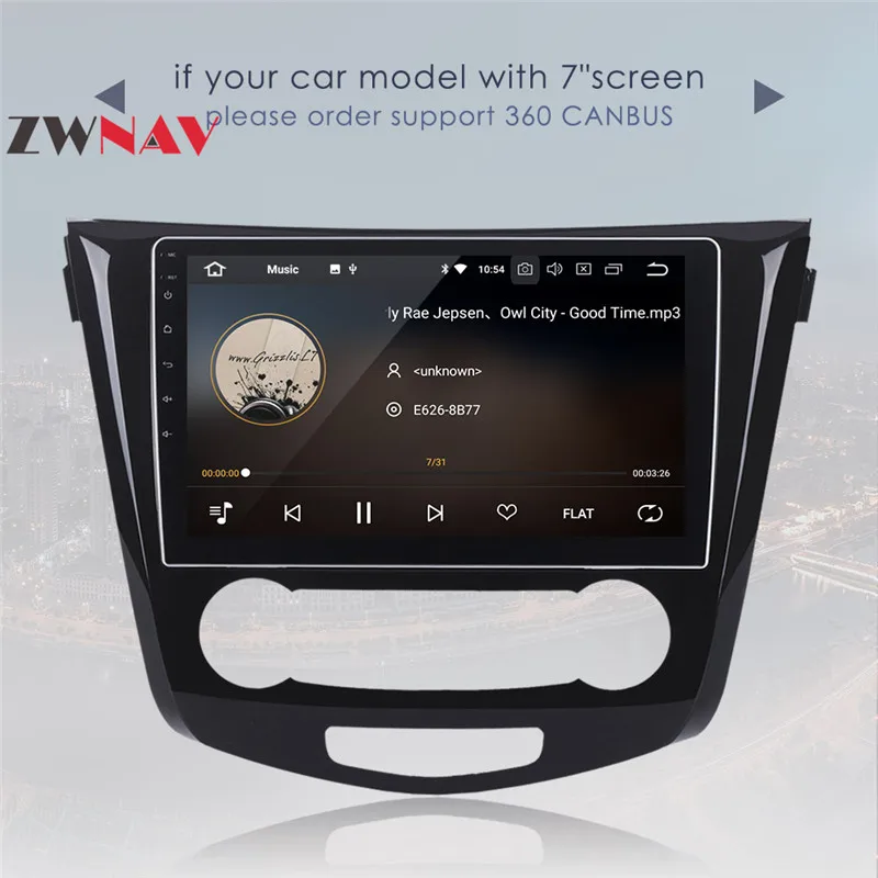 Sale 4G+32G Octa Core Android 8.0 car multimedia player gps navigation video 2 din car audio for Nissan X-TRAIL Qashqai Dualis Rouge 14