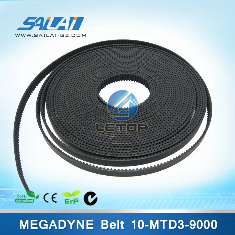 

good quality!!!printer megadyne timing belt 10-MTD3-9000 black color