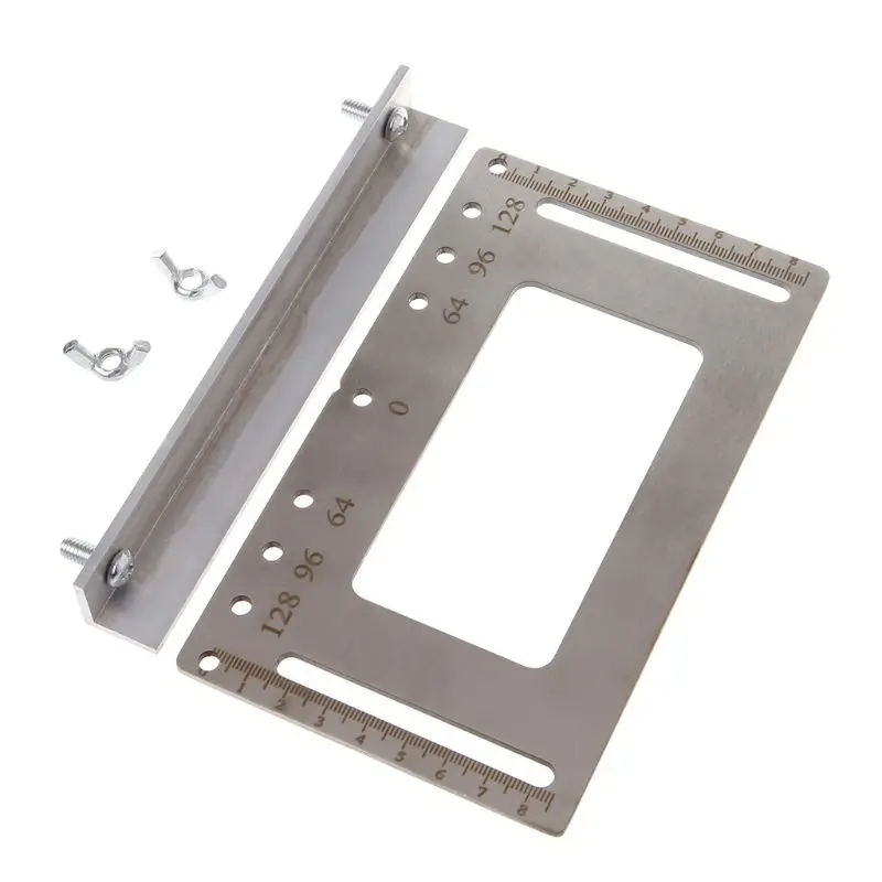 

2019 NEW Cabinet Door Handle Artifact Auxiliary Punch Locator Template Wood Drilling Holes Guide Hardware With Degree Scale