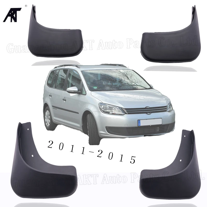 

4PCS Car Mud Flaps For VW Touran 2011 - 2015 Mudflaps Splash Guards Mud Flap Mudguards Fender Front Rear Styling