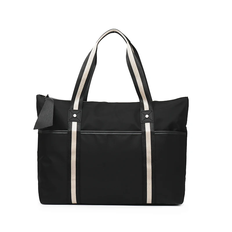 Спортивная сумка для спортзала, портативная женская сумка для тренировок и путешествий, Большая вместительная женская сумка для фитнеса, йоги, спортивная сумка tas borse da donna - Цвет: Черный цвет