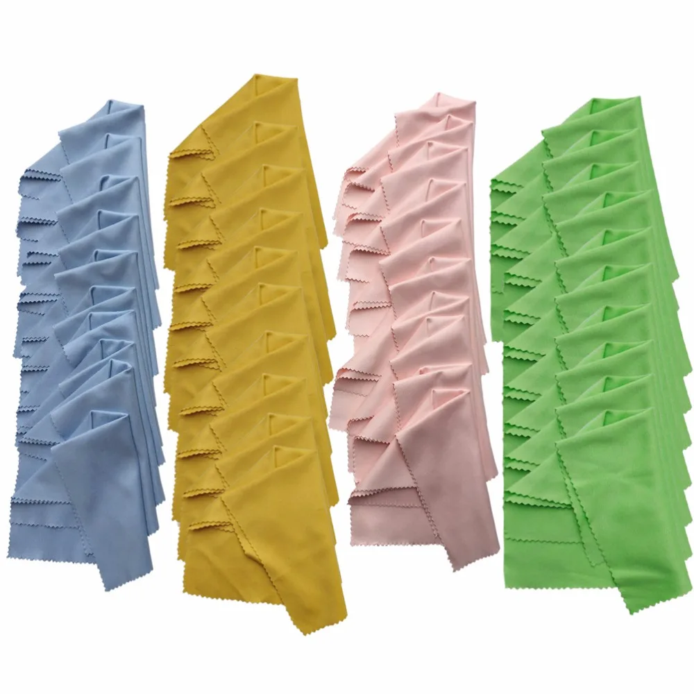 40 pcs Microfiber Cleaning Cloth Best Cleaner for Tablets, Glasses