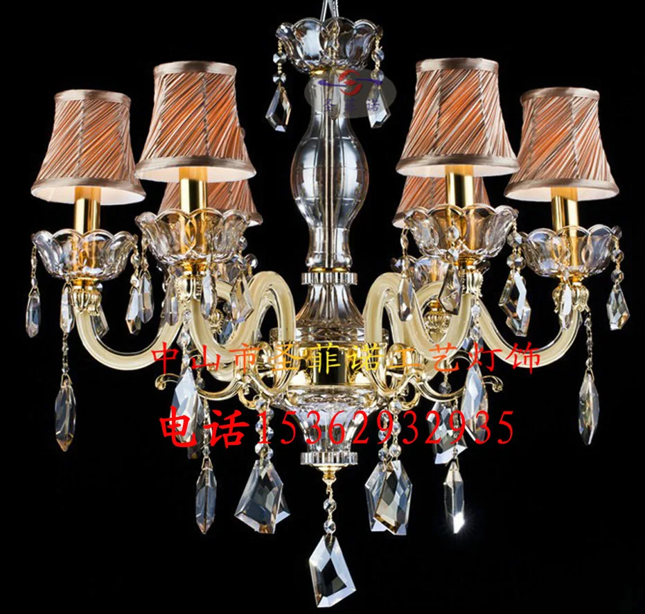 Diffuse Light Diffuse coffee coffee coffee crystal chandelier lamp