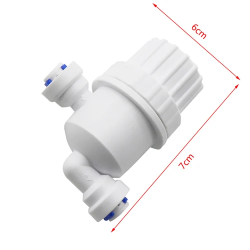 1 шт. 1/" Садовый фильтр для воды быстрый доступ микрофильтр очиститель воды передние сетчатые фильтры из нержавеющей стали домашние садовые соединители - Цвет: Белый