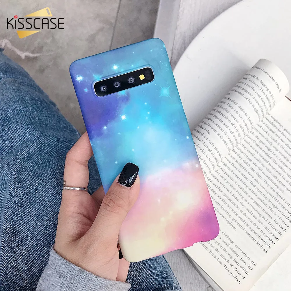 Цветной светящийся чехол для Samsung S9 S10E S10 Lite Note 9 PC Роскошный Plus Fundas Capa |
