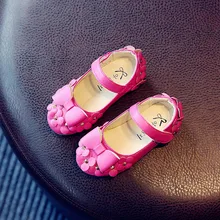 zapatos teenager girl cute small size hook loop shoes all season children party round toe shoes pink cool shoes for child