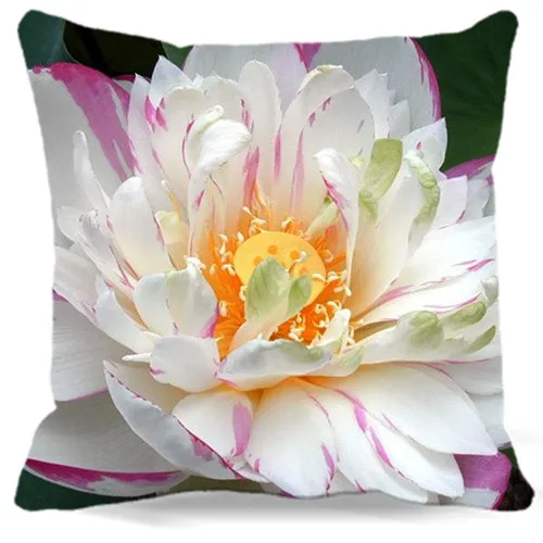 16 18 19 20 24 Square Cushion Cover Fashion 2017 Natural Pink 16 18 19 20 24 Square Cushion Cover Fashion 2017 Natural Pink White Lotus Home Decor Pillow Covers Car Sofa Seat 9 Style In From