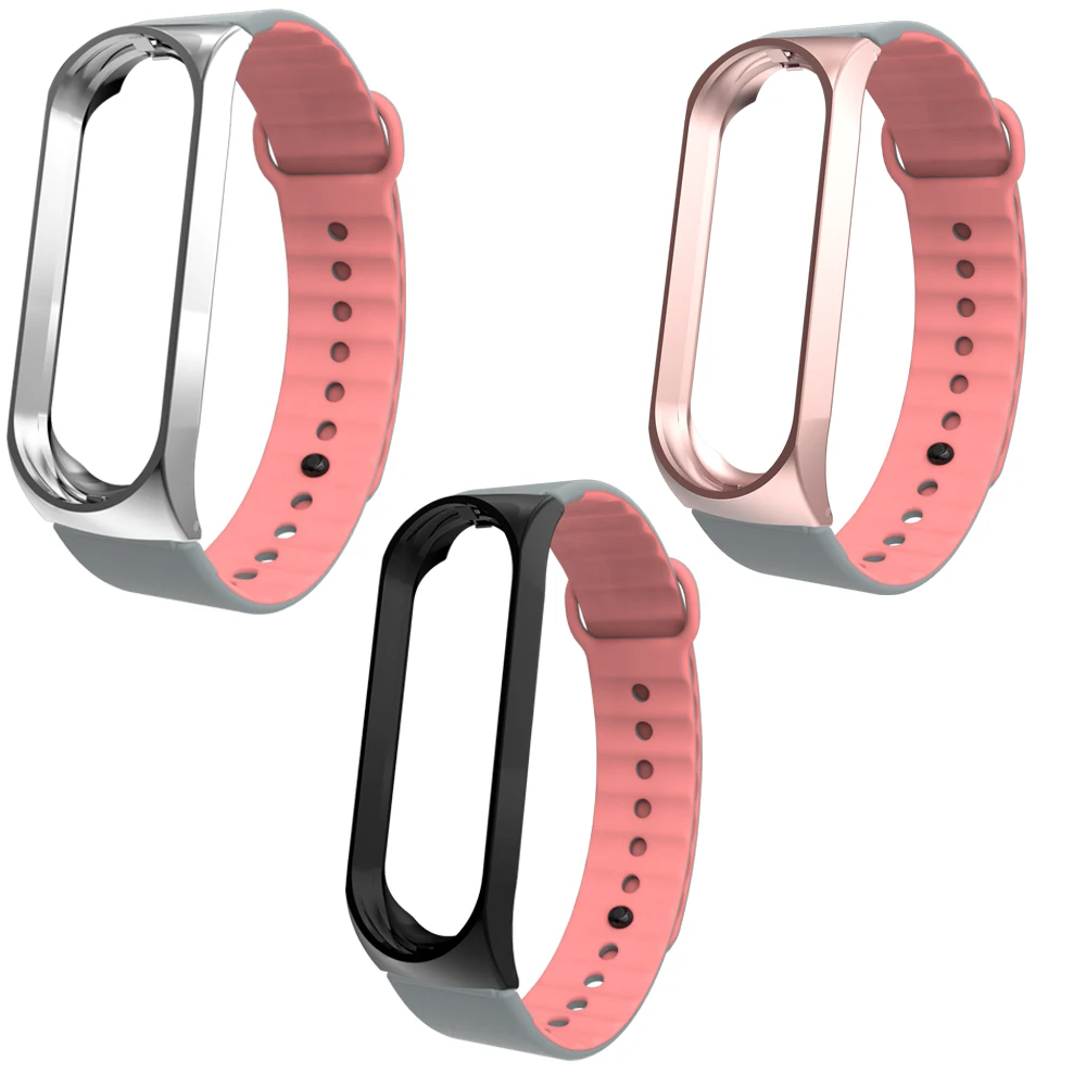 Joinrun силиконовый браслет для mi Band 3 цветной ремешок Ремешок xiaomi band аксессуары