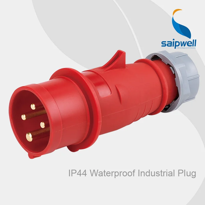 

SAIP HOT Sale CEE/IEC 3P+E(4P) 16A European Style electrical plug (SP-252)