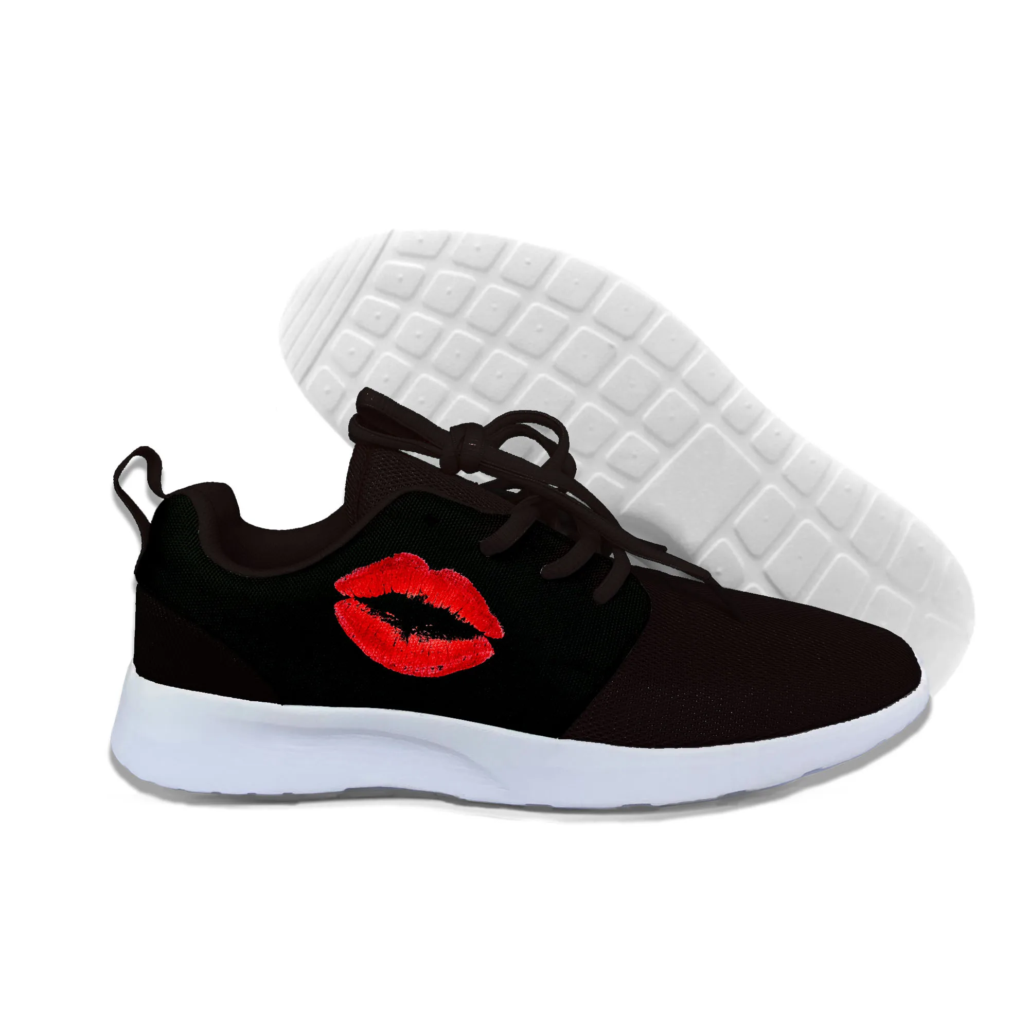 

Lips 2019 hot fashion 3D casual shoes for men/women high quality 3D printing Lips Sneakers