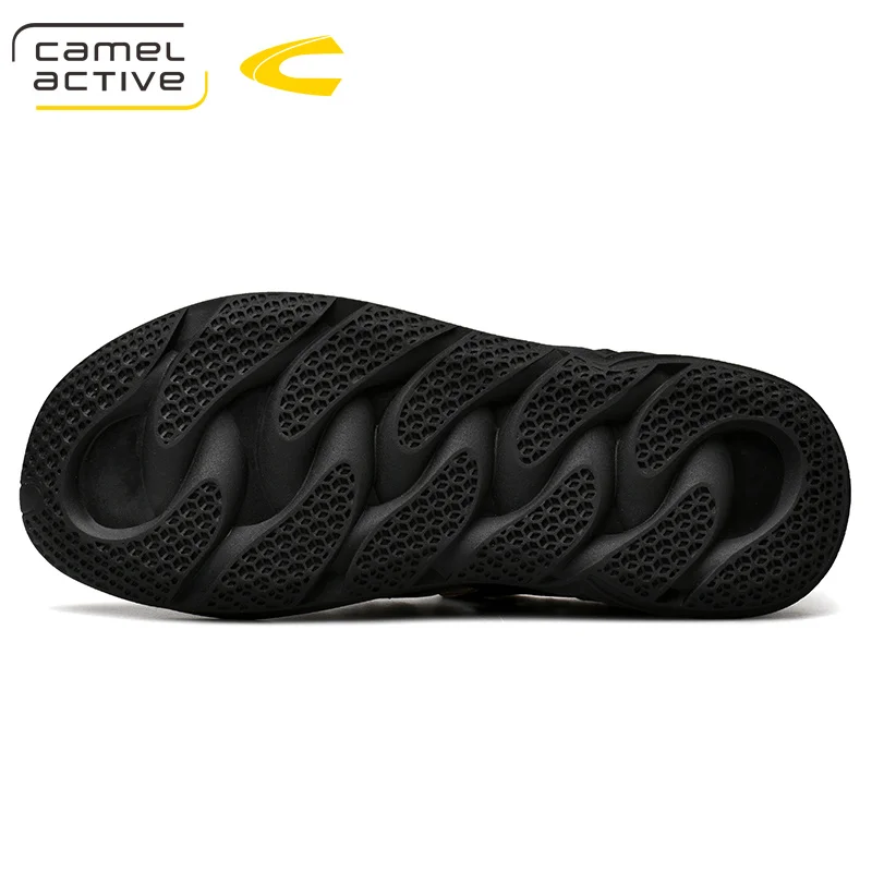 

Camel Active 2019 New Genuine Leather Quick-Dryin Sandals Summer Quality Casual Sneakers Anti-Slippery Outdoor Beach Shoes 19355