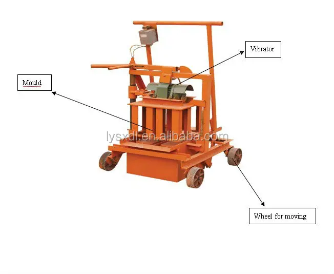 qt40 3c manual brick making machine hollow brick machine price