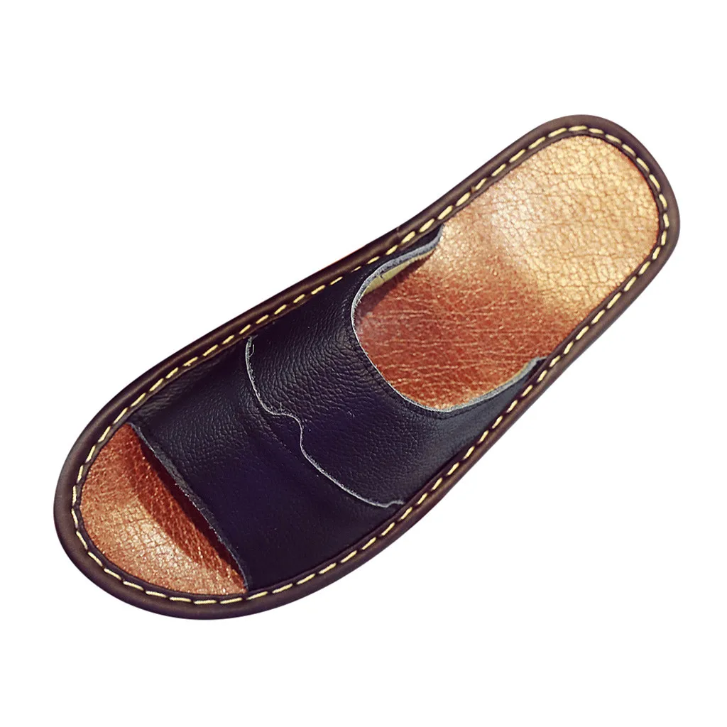 Летние мужские домашние сандалии и тапочки для влюбленных; нескользящие дезодорирующие тапочки с деревянным полом; Sapato Masculino