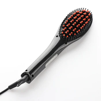 

Hair Straightener Brush Fast Straightening Hair Electric Comb Head Massage Straight Hair Brush Home Salon Portable Hairstyle Styling Tool