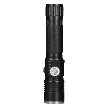 

Kywolfeye 5 Mode Glare + Purple Light+Red Light USB Waterproof Flashlight portable outdoor travel lighting LED flashlight #3J24