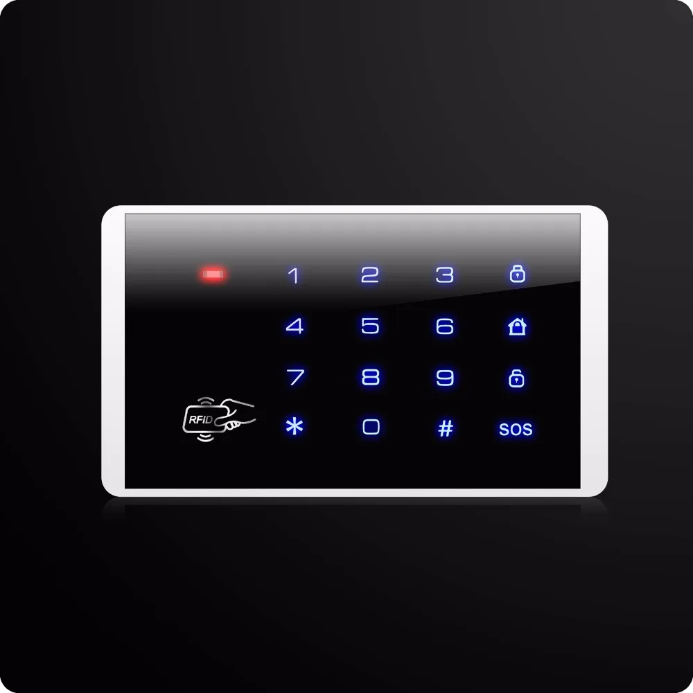 KERUI Беспроводная GSM PSTN домашняя система сигнализации Android IOS APP управление