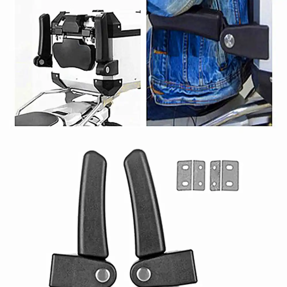 SP-MTCTY-HBXFS NBX Folding Motorcycle Top Case Box Rear Seat Armrest Accessories Compatible With BMW Yamaha US-KT-M