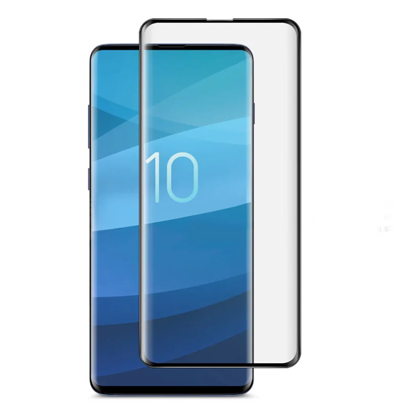 Для samsung Galaxy S10 S10e S10+ закаленное стекло изогнутое полное Защитное стекло для Galaxy S 10 Plus Защитная пленка для экрана