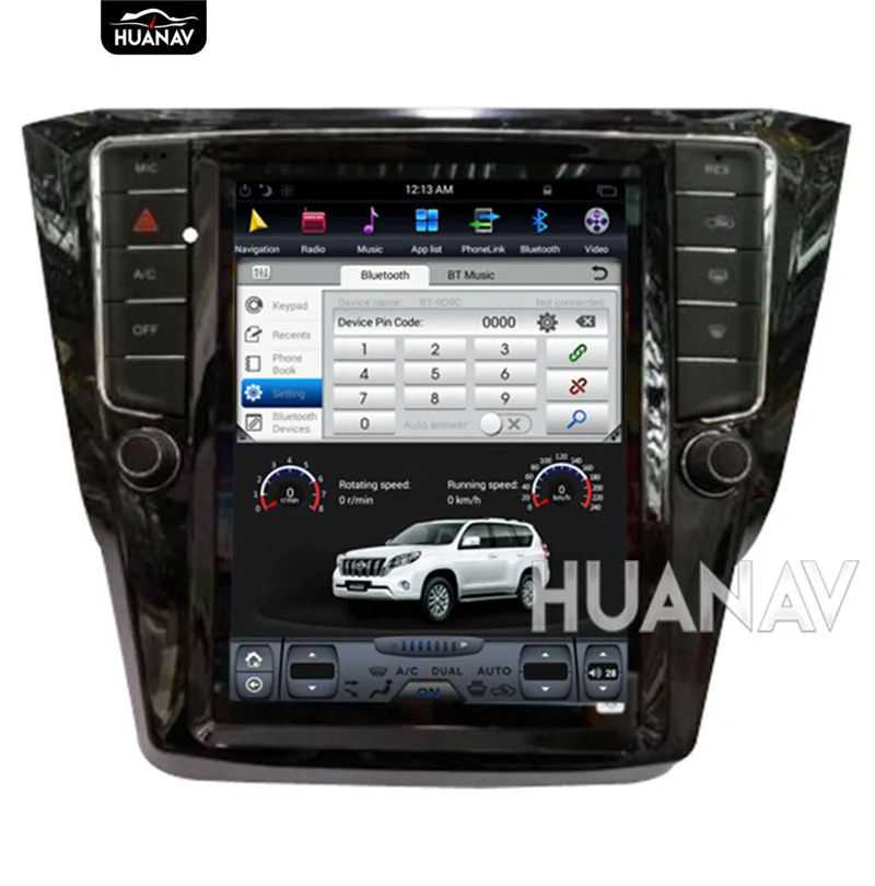 Top The new Tesla style Car No DVD player GPS navigation radio Stereo For VW Volkswagen Passat 2015 2016 2017 multimedia ISP 3