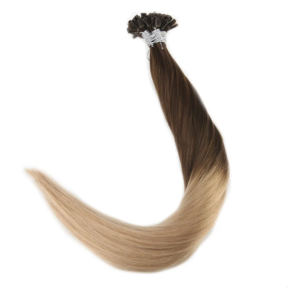 Murah Penuh Bersinar Pra Terikat Rambut U Tip Ekstensi Balayage Berwarna Ekstensi 50G Remy Rambut Fusion U Tip Ekstensi Rambut rambut Manusia Online Penuh Bersinar Pra Terikat Rambut U Tip Ekstensi Balayage Berwarna Ekstensi 50G Remy Rambut Fusion U Tip Ekstensi Rambut rambut Manusia