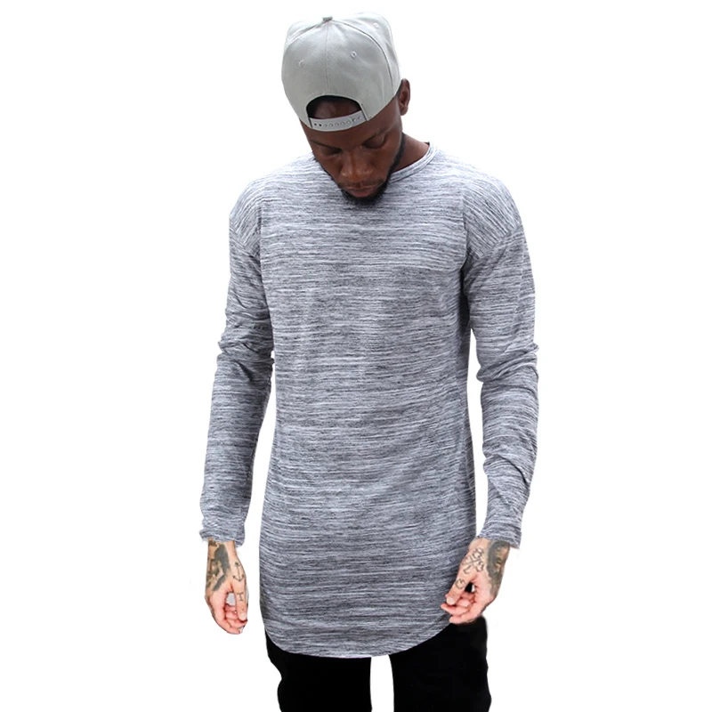 TX144 Mens Hip Hop T Shirt full Long 