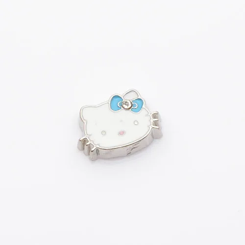 

Blue Hello Kitty, Floating charm fit floating charm lockets, FC0072,10PCS/LOT