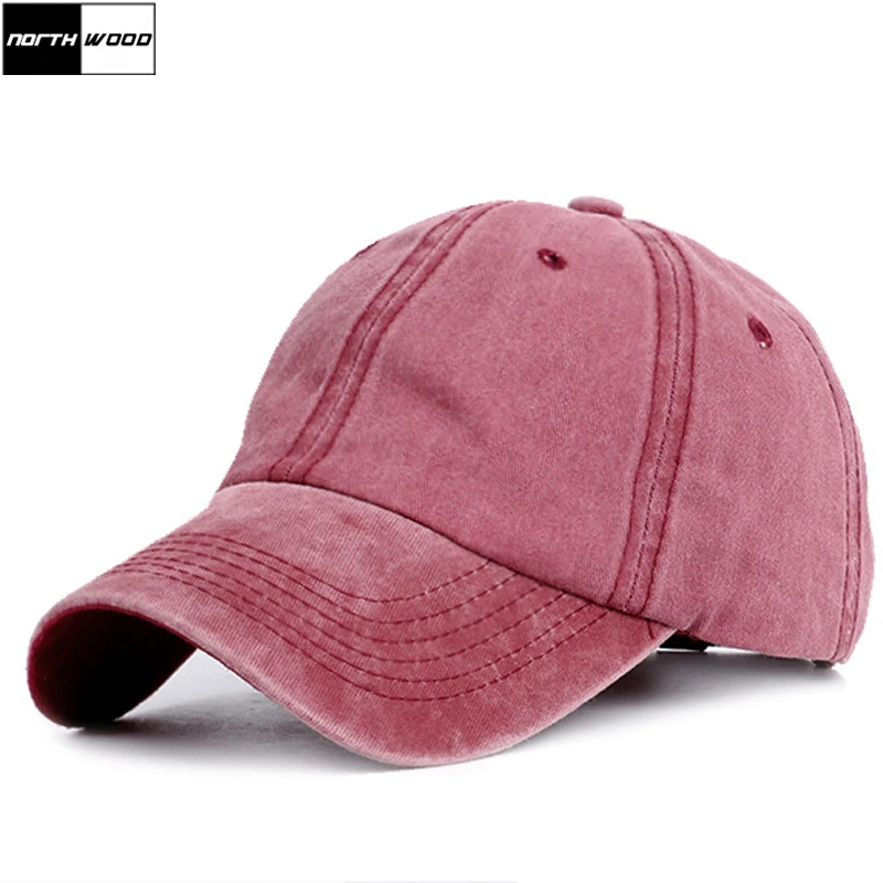 

[NORTHWOOD] New Fashion Women Ponytail Cap Summer Baseball Cap 100% Cotton Sun Dad Hat Snapback Casquette Femme