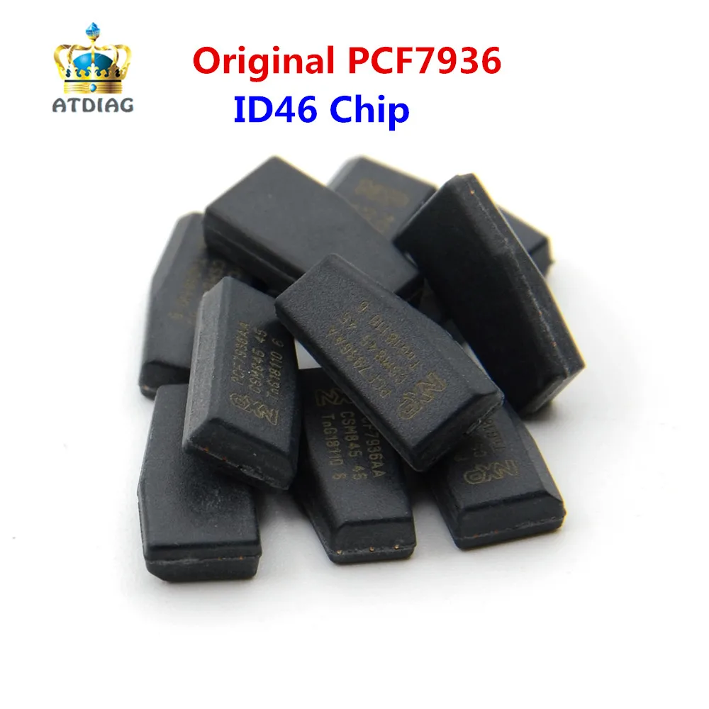Keydiy 10 шт./лот оригинальный PCF7936 транспондер чип ID46 для Pe/ Ci/Re/ Hy PCF7936AS PCF7936AA авто ключ