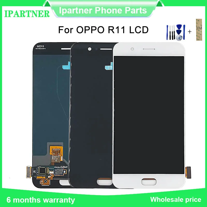 

5.5 Inch LCD Screen Replacement for Oppo R11 LCD Display Touch Screen Assembly Black White 100% Tested