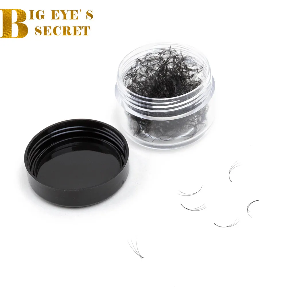 

Long Stem Premade Fans Russian Volume Lashes 500/1000Fans In One Jar Loose Premade Fans Eyelash Extension Easy FansHeat Bonded