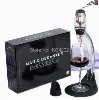 

Wholesale Full set Magic Wine Decanter,Red Wine Aerator,Wine Essential Equipment,Hopper And Filter Free ship