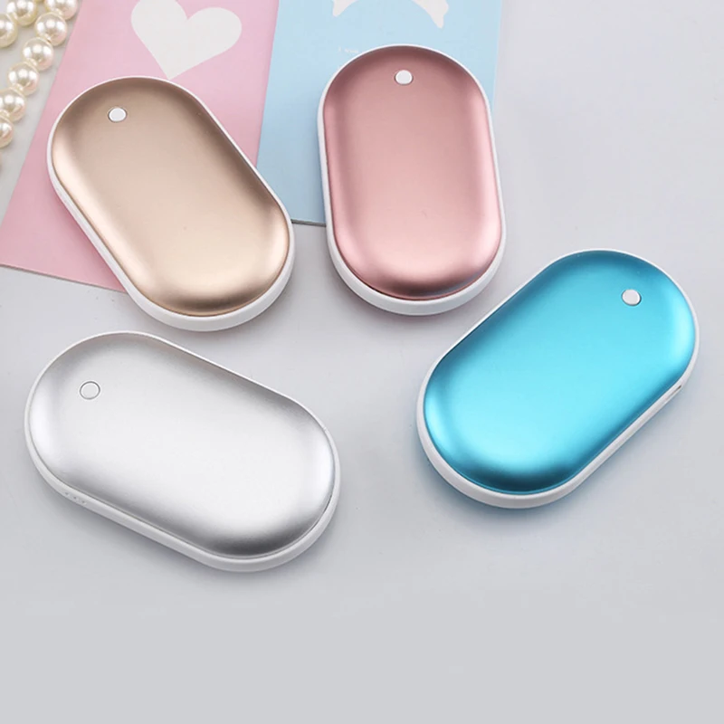 

Mini 2 In 1 USB Rechargeable Hand Warmer 5V Cute Portable Travel Handy Long-Life Pocket Hand Warmer