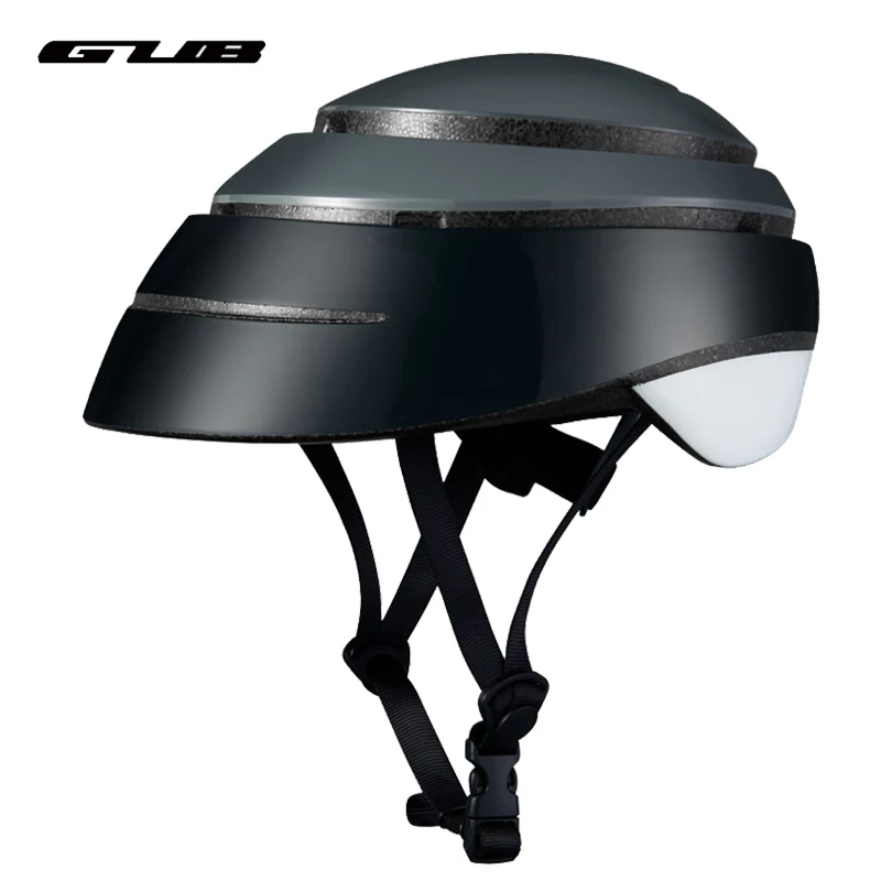 

GUB Folding Bicycle Helmet EPS+PC Ultralight Safe Road MTB Bike Helmet Women Men Portable City Leisure Cycling Equipment 3 Color