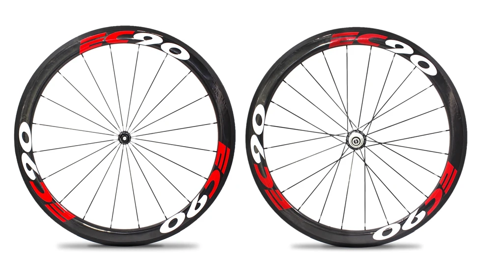 

EC90 700C Carbon Wheels 38mm 50mm 60mm 88mm Carbon Bicycle Wheels Clincher Road Bike Carbon Wheelset R36 Flower drum