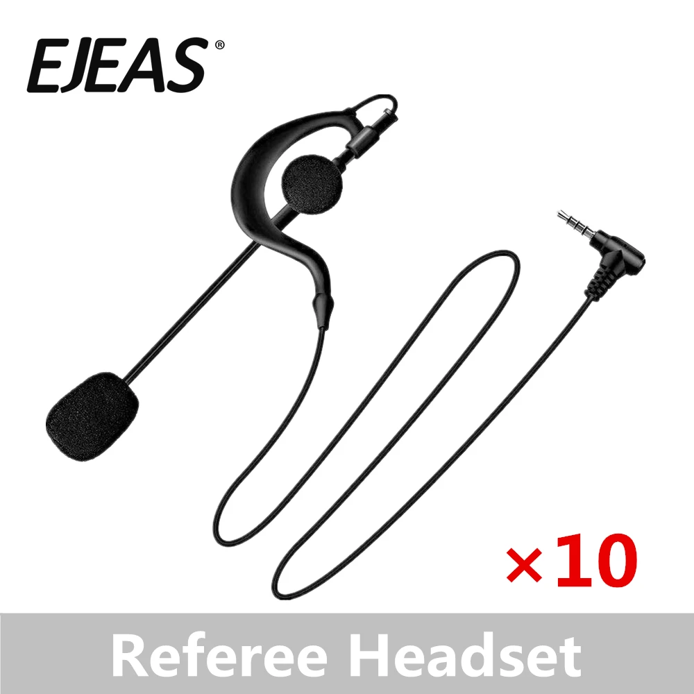 Buy 10 Packs EJEAS Microphone Ear Hanging Headphones